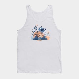 Blue bird (1) Tank Top